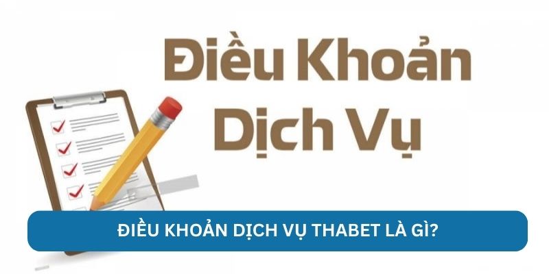 Điều khoản dịch vụ Thabet là gì?